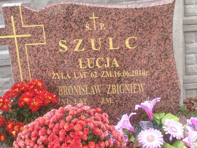 Grób Łucja Szulc