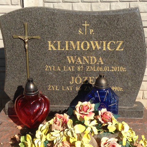 Józef Klimowicz 1924 Białystok - Grobonet - Wyszukiwarka osób pochowanych