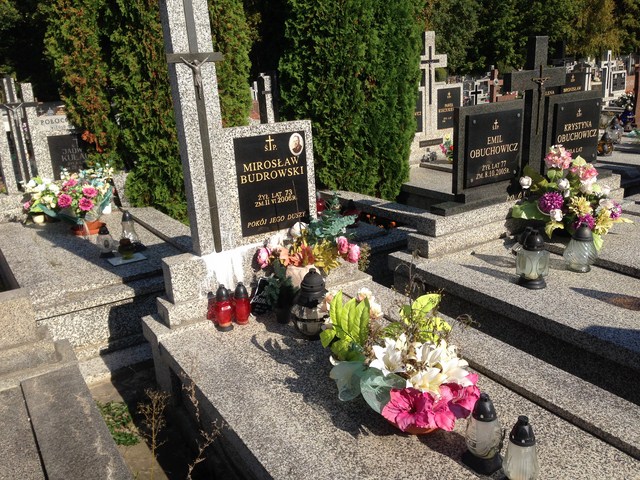 Grób Mirosław Budrowski