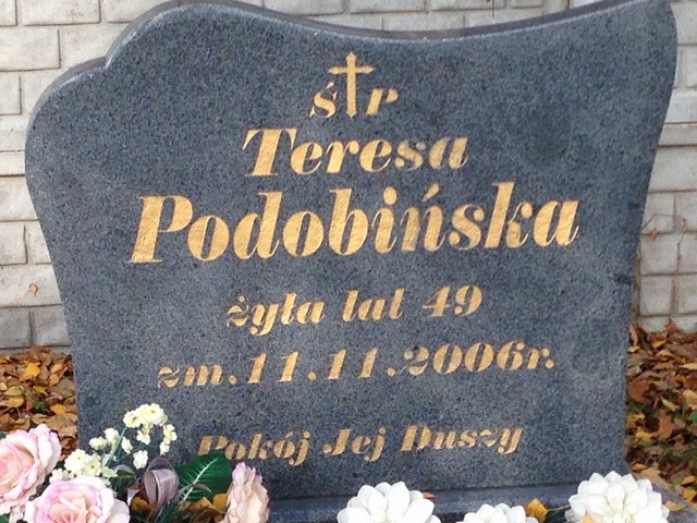 Grób Marek Podobiński