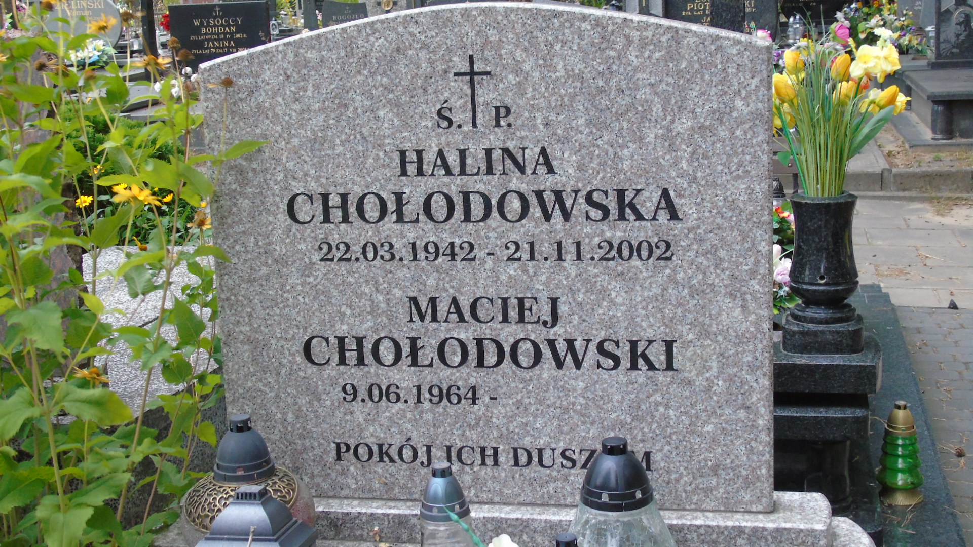 Halina Chołodowska 1942 Białystok - Grobonet - Wyszukiwarka osób pochowanych