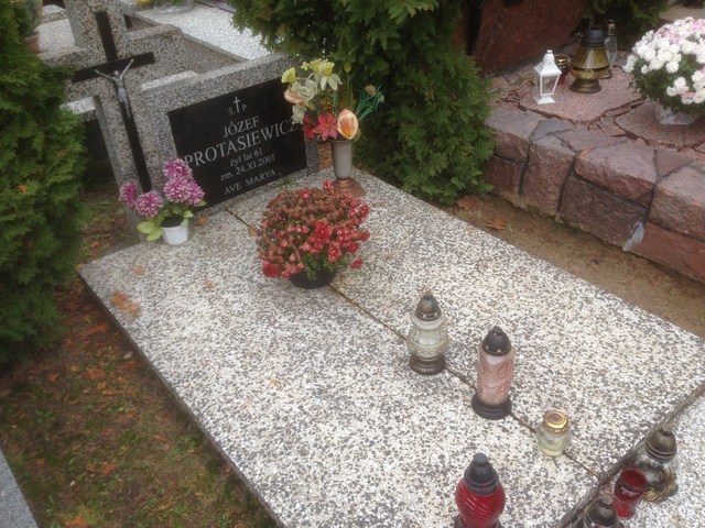 Józef Protasiewicz 1940 Białystok - Grobonet - Wyszukiwarka osób pochowanych