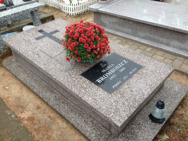 Maria Bromboszcz 1922 Białystok - Grobonet - Wyszukiwarka osób pochowanych