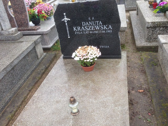 Danuta Kraszewska 1949 Białystok - Grobonet - Wyszukiwarka osób pochowanych