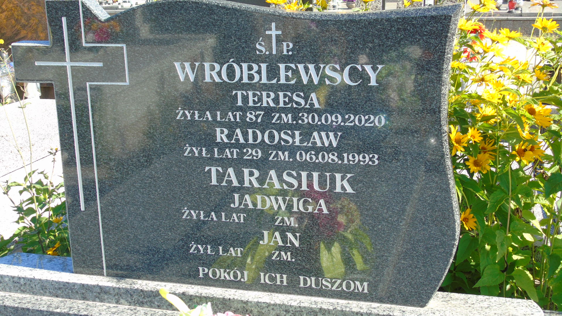 Teresa Wróblewska 1933 Białystok - Grobonet - Wyszukiwarka osób pochowanych