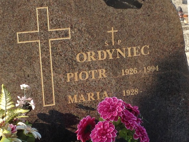 Piotr Ordyniec 1926 Białystok - Grobonet - Wyszukiwarka osób pochowanych