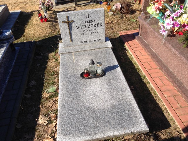 Helena Wieczorek 1911 Białystok - Grobonet - Wyszukiwarka osób pochowanych