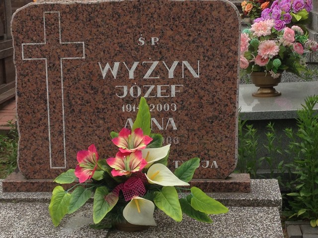 Józef Wyżyn 1914 Białystok - Grobonet - Wyszukiwarka osób pochowanych