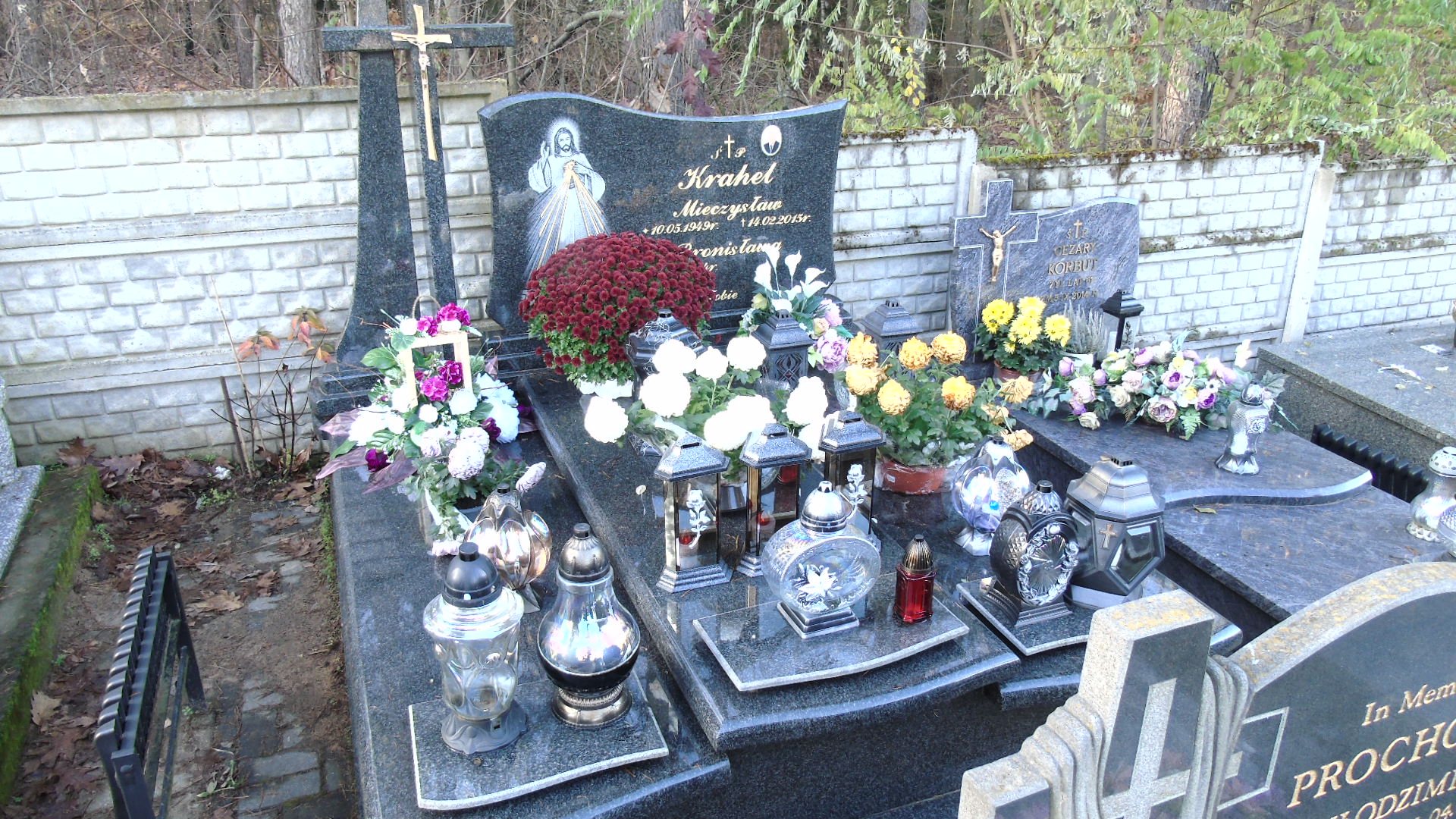 Grób Mieczysław Krahel