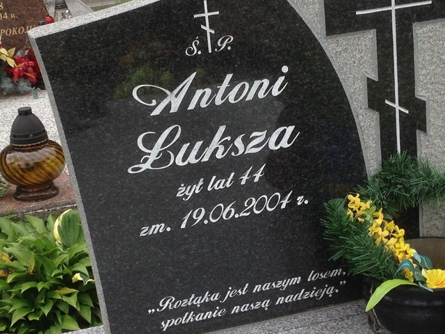 Antoni Łuksza 1960 Białystok - Grobonet - Wyszukiwarka osób pochowanych