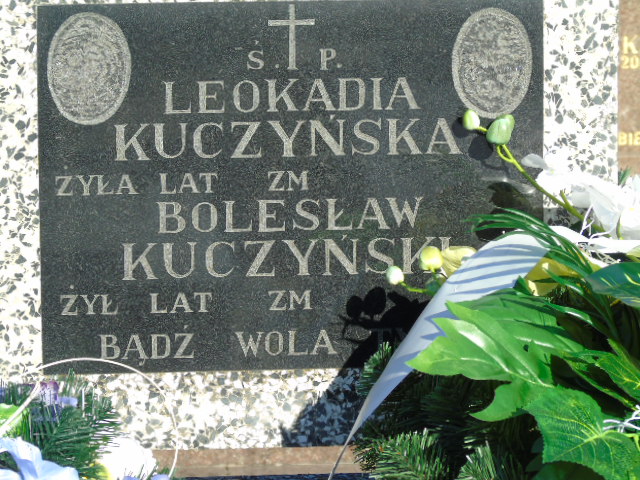 Leokadia Kuczyńska  1930 Białystok - Grobonet - Wyszukiwarka osób pochowanych