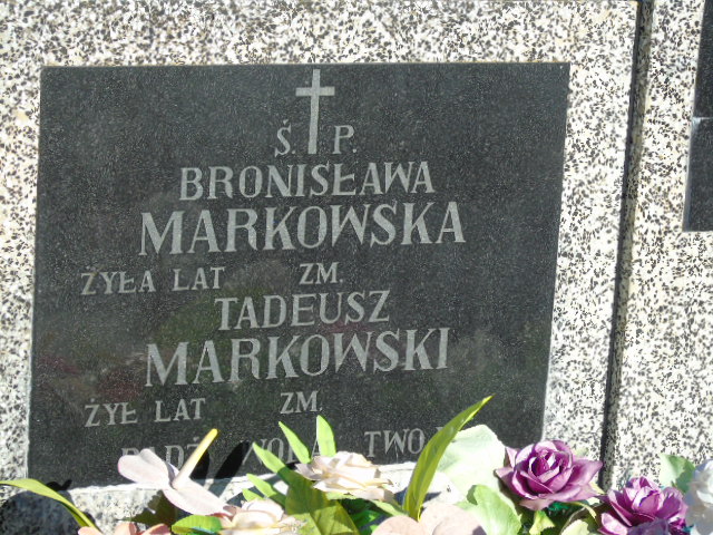 Grób Tadeusz Markowski