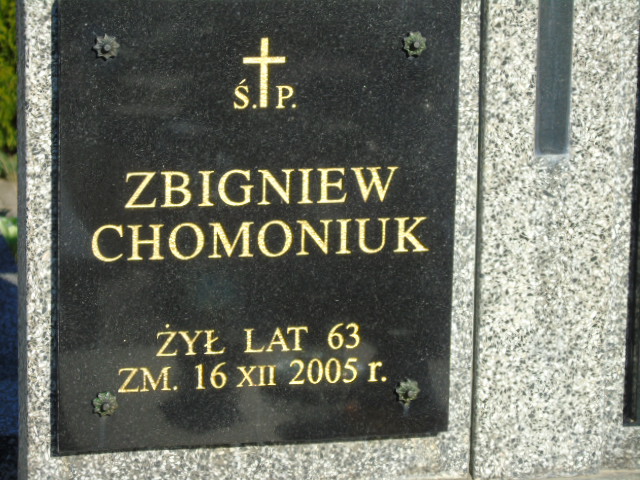Irena Chomoniuk 1918 Białystok - Grobonet - Wyszukiwarka osób pochowanych