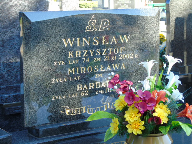 Krzysztof Winsław 1928 Białystok - Grobonet - Wyszukiwarka osób pochowanych