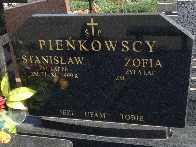 Stanisław Pieńkowski 1999 Białystok - Grobonet - Wyszukiwarka osób pochowanych