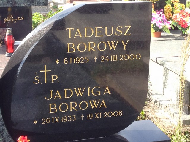 Grób Jadwiga Borowa