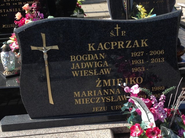 Jadwiga Kacprzak 1931 Białystok - Grobonet - Wyszukiwarka osób pochowanych