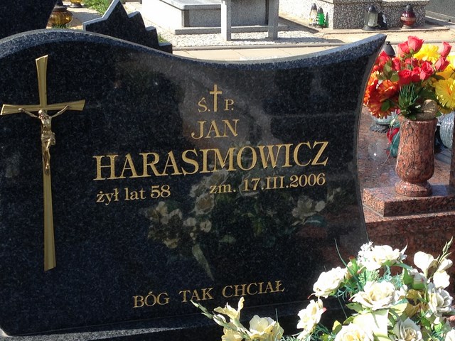 Jan Harasimowicz 1947 Białystok - Grobonet - Wyszukiwarka osób pochowanych