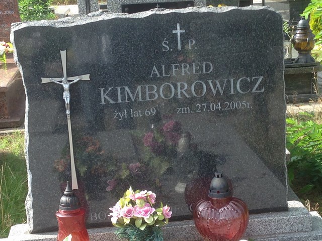 Alfred Kimborowicz 1936 Białystok - Grobonet - Wyszukiwarka osób pochowanych