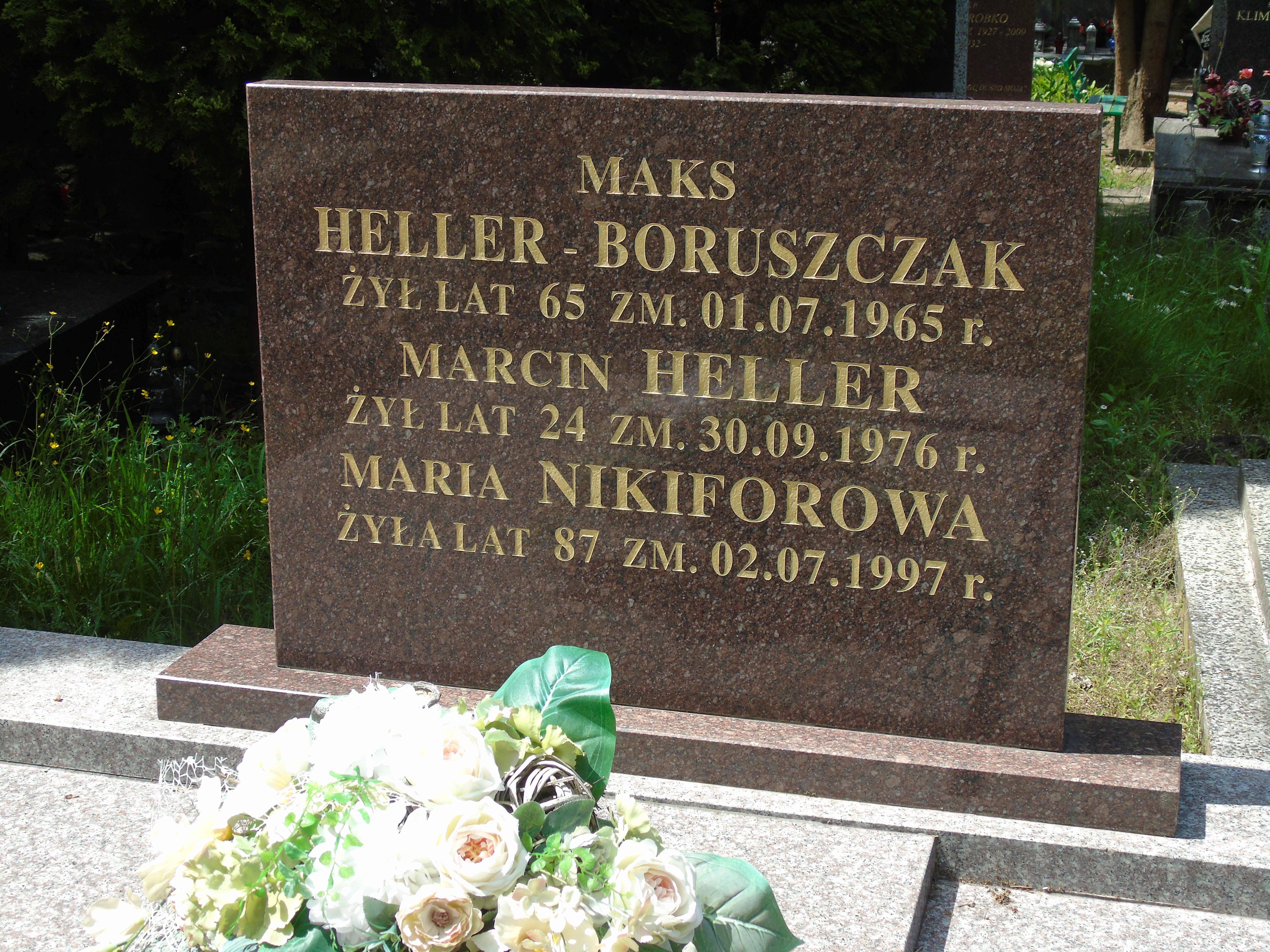 Marcin Heller 1951 Białystok - Grobonet - Wyszukiwarka osób pochowanych