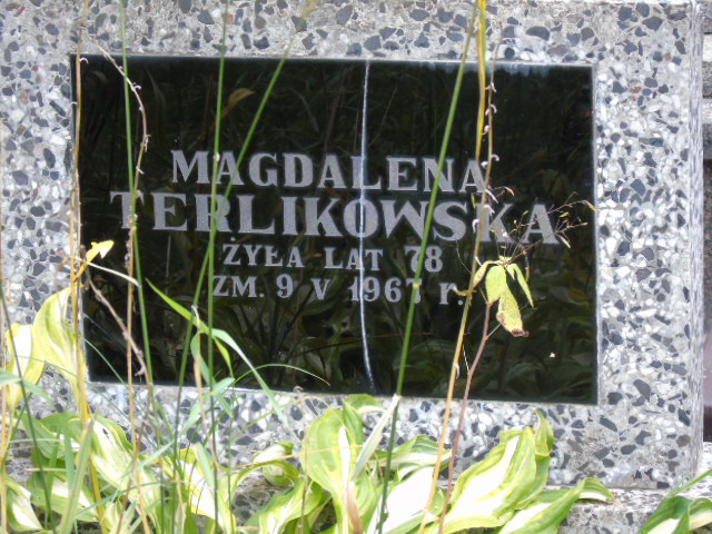 Magdalena Terlikowska 1889 Białystok - Grobonet - Wyszukiwarka osób pochowanych