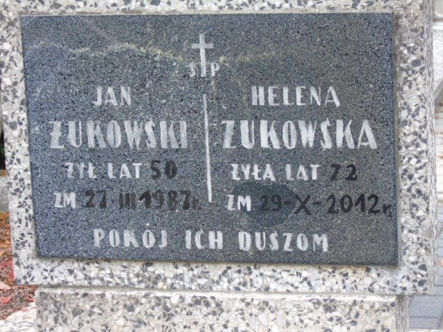 Jan Żukowski 1937 Białystok - Grobonet - Wyszukiwarka osób pochowanych