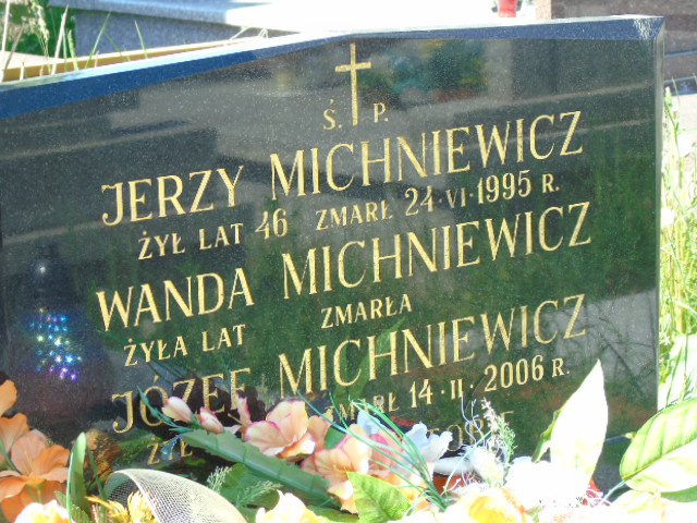 Jerzy Michniewicz 1948 Białystok - Grobonet - Wyszukiwarka osób pochowanych