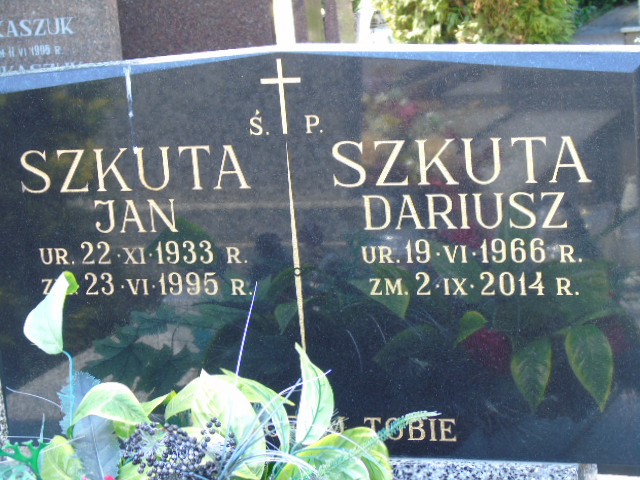 Jan Szkuta 1933 Białystok - Grobonet - Wyszukiwarka osób pochowanych