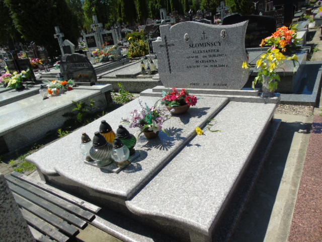 Aleksander Słomiński 1909 Białystok - Grobonet - Wyszukiwarka osób pochowanych