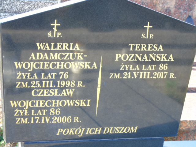 Teresa Poznańska 1931 Białystok - Grobonet - Wyszukiwarka osób pochowanych