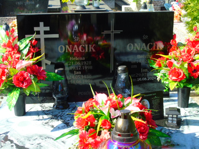 Helena Onacik 1928 Białystok - Grobonet - Wyszukiwarka osób pochowanych
