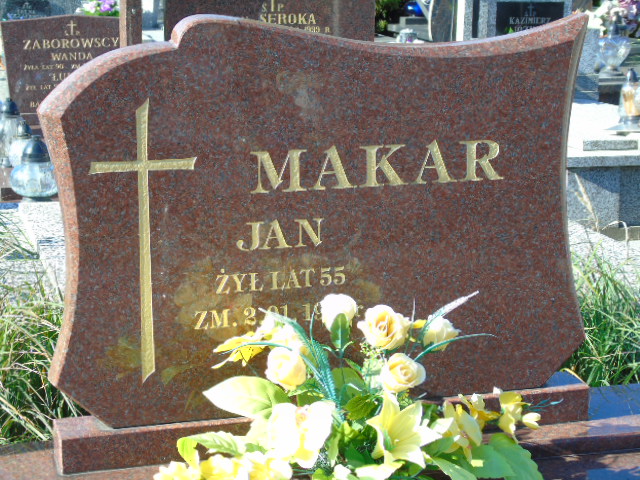 Jan Makar 1943 Białystok - Grobonet - Wyszukiwarka osób pochowanych