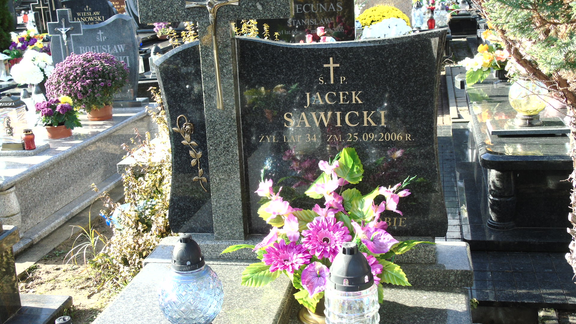 Jacek Sawicki 1972 Białystok - Grobonet - Wyszukiwarka osób pochowanych