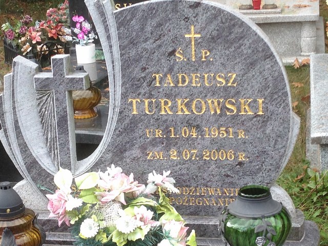 Andrzej Turkowski 1977 Białystok - Grobonet - Wyszukiwarka osób pochowanych