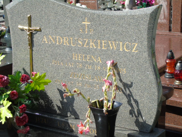 Zdzisław Andruszkiewicz 1954 Białystok - Grobonet - Wyszukiwarka osób pochowanych