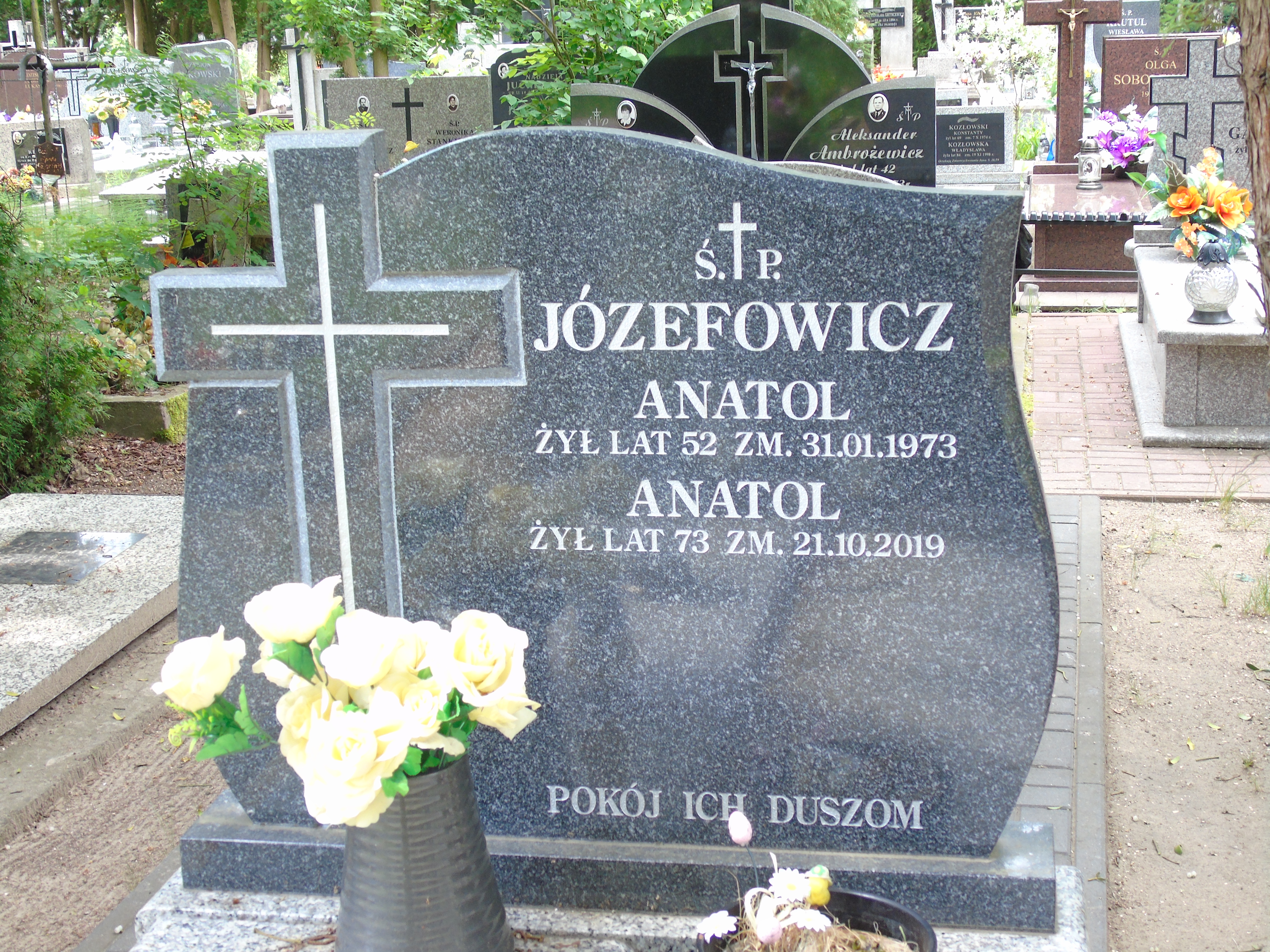 Anatol Józefowicz 1946 Białystok - Grobonet - Wyszukiwarka osób pochowanych