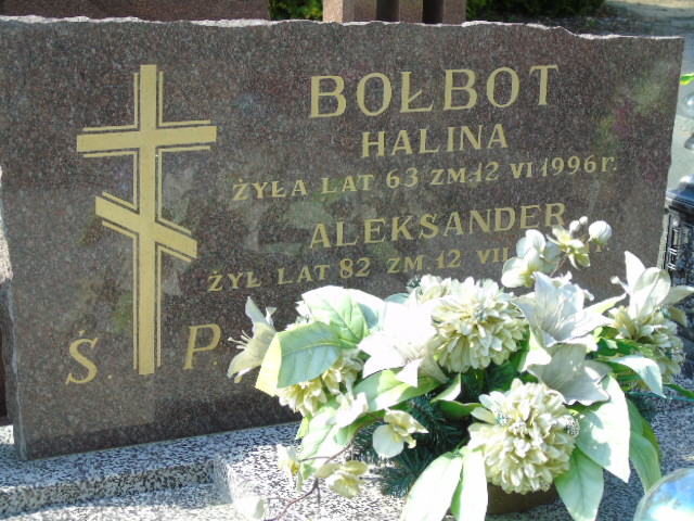 Aleksander Bołbot 1932 Białystok - Grobonet - Wyszukiwarka osób pochowanych