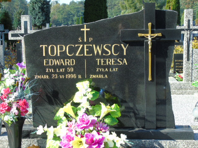 Edward Topczewski 1937 Białystok - Grobonet - Wyszukiwarka osób pochowanych