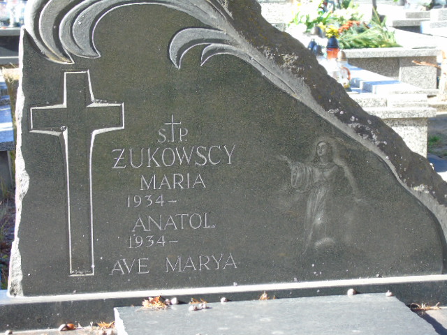 Maria Żukowska 1934 Białystok - Grobonet - Wyszukiwarka osób pochowanych