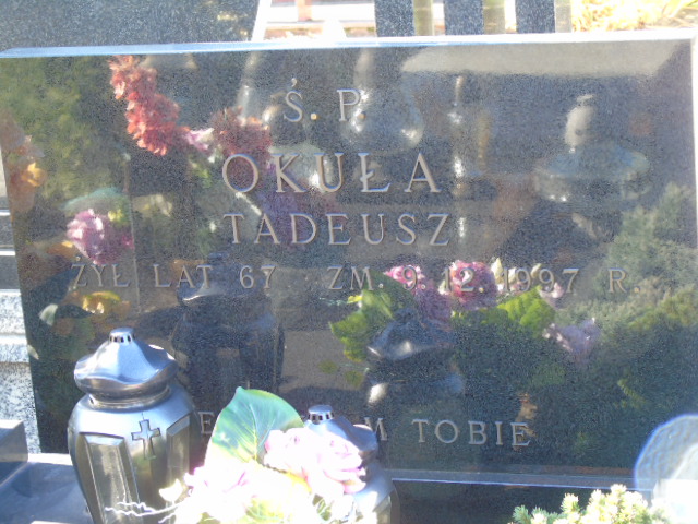 Tadeusz Okuła 1930 Białystok - Grobonet - Wyszukiwarka osób pochowanych