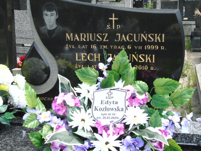 Grób Edyta Kozłowska
