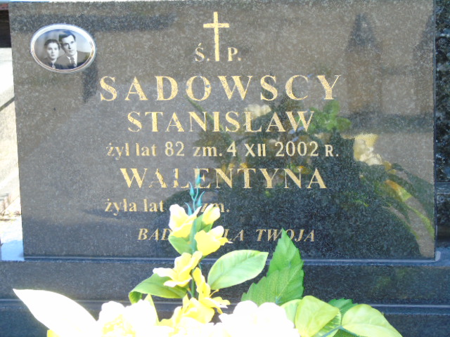 Walentyna Sadowska  1928 Białystok - Grobonet - Wyszukiwarka osób pochowanych