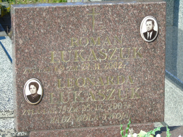 Leonarda Łukaszuk 1932 Białystok - Grobonet - Wyszukiwarka osób pochowanych