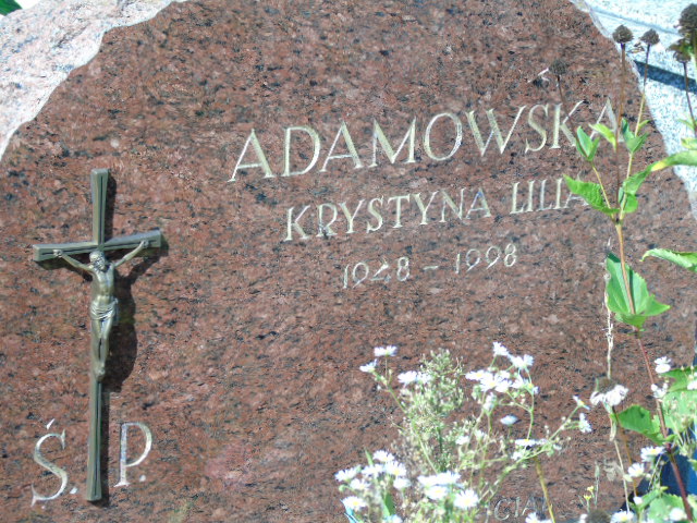 Krystyna Adamowska 1948 Białystok - Grobonet - Wyszukiwarka osób pochowanych