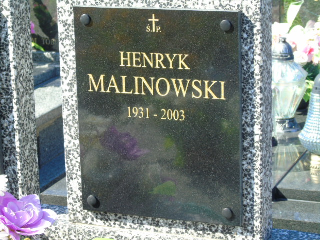 Henryk Malinowski 1931 Białystok - Grobonet - Wyszukiwarka osób pochowanych