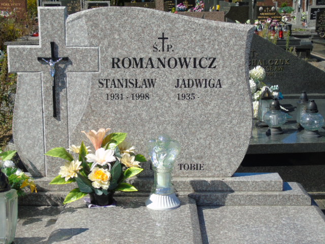 Jadwiga Romanowicz 1935 Białystok - Grobonet - Wyszukiwarka osób pochowanych