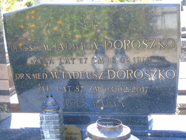 Grób Mieczysław Doroszko