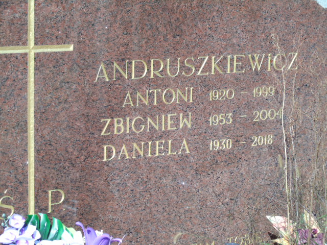 Zbigniew Andruszkiewicz 1953 Białystok - Grobonet - Wyszukiwarka osób pochowanych