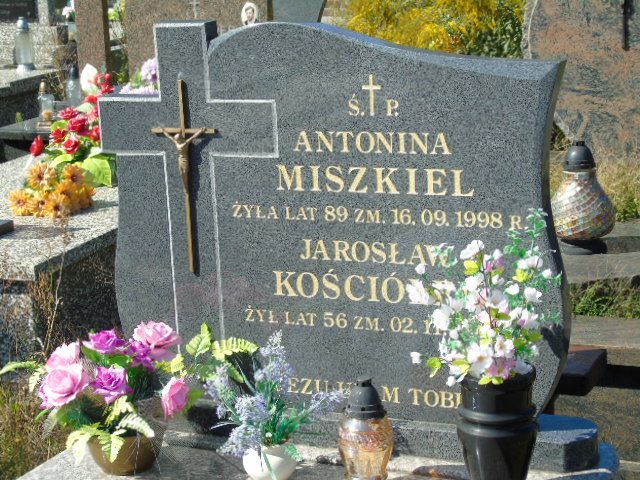 Antonina Miszkiel  1909 Białystok - Grobonet - Wyszukiwarka osób pochowanych