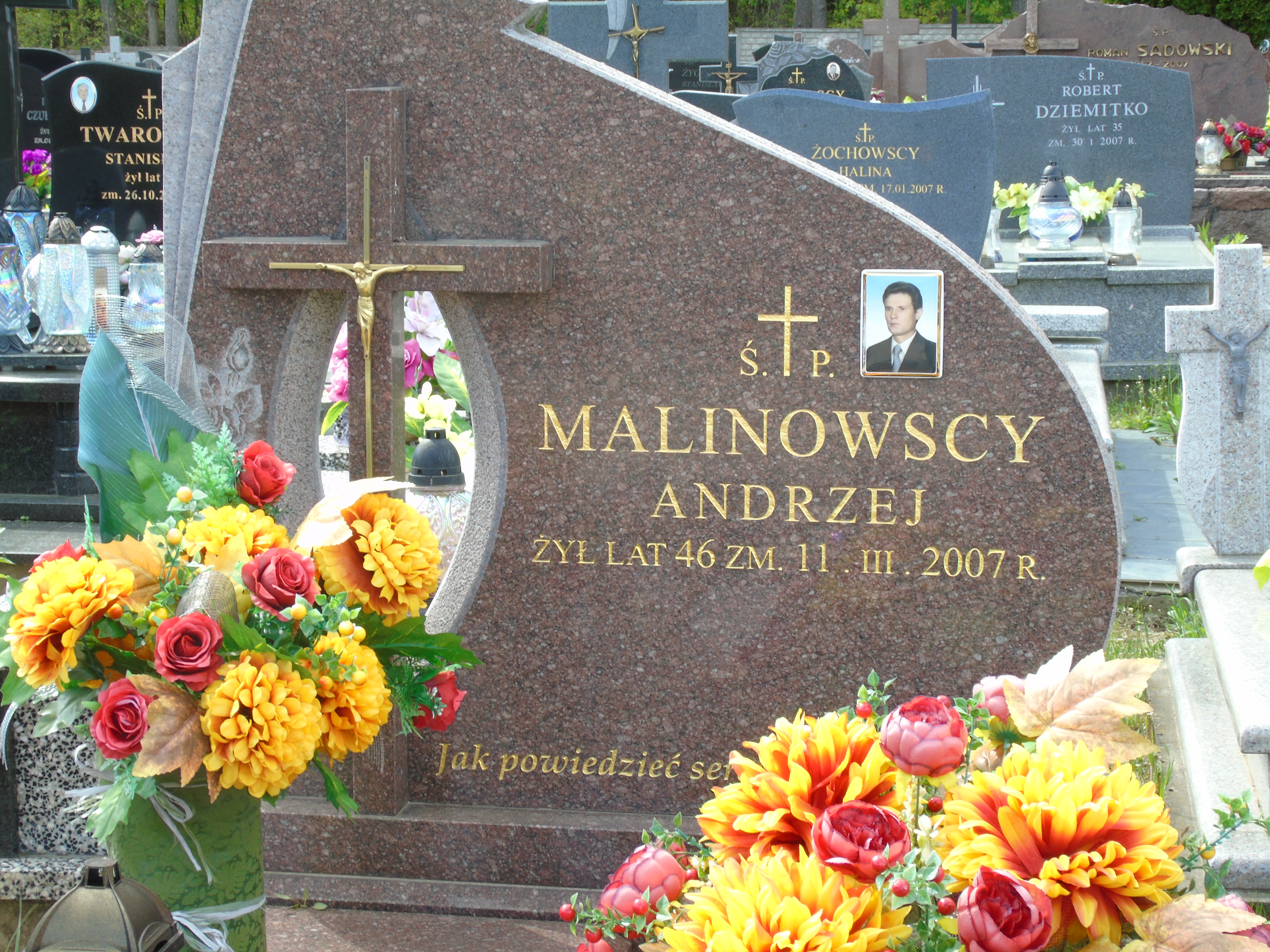 Andrzej Malinowski 1961 Białystok - Grobonet - Wyszukiwarka osób pochowanych